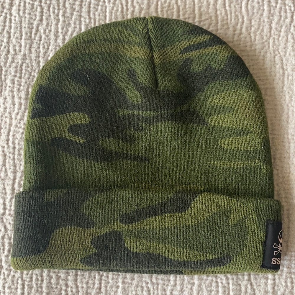 SSUR camo beanie